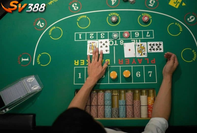 Baccarat là trò chơi hấp dẫn nhất tại Casino SV388